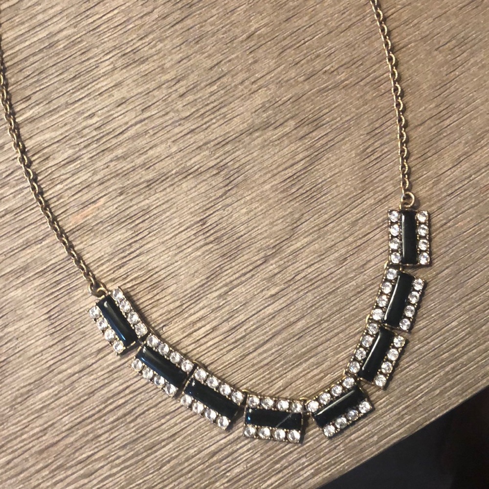 J.Crew EUC Black Necklace